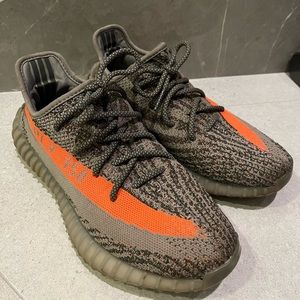 Yeezy boost 350 Grey/orange sneakers